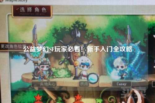 公益梦幻SF玩家必看！新手入门全攻略